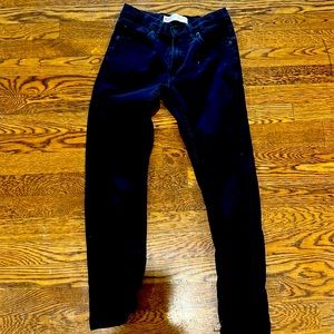 Levis Black jeans boys 26 inch waist length 26 size 12